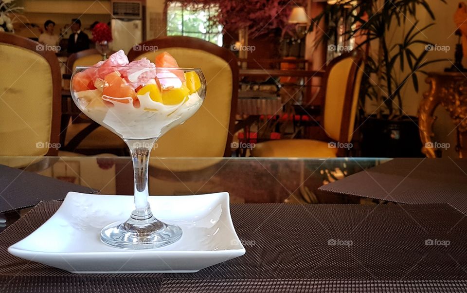 tropical fruit salad