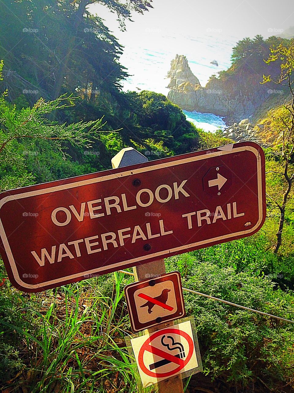 Waterfall trail