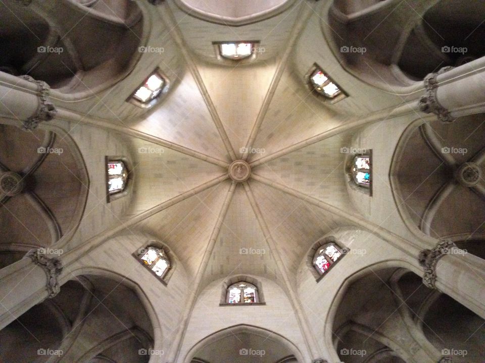 Arch ceiling