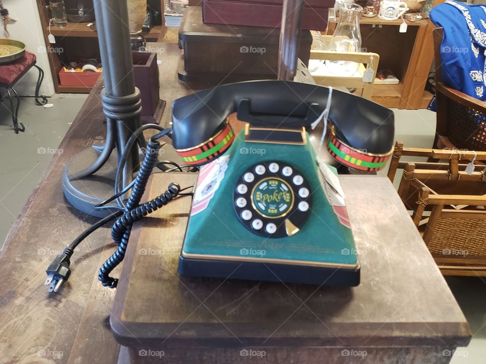 antique phone