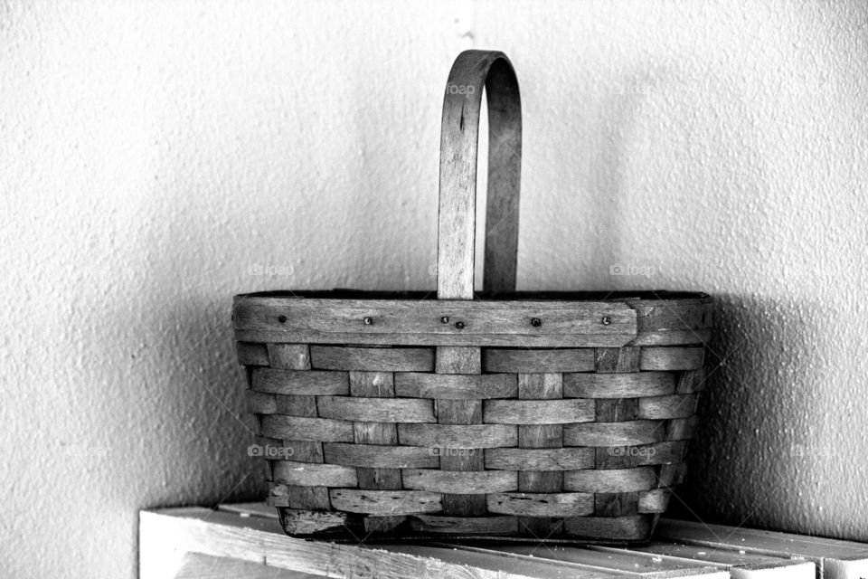 Abstract Of A Basket Photo
