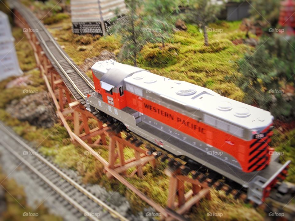 Model Railroad Set
