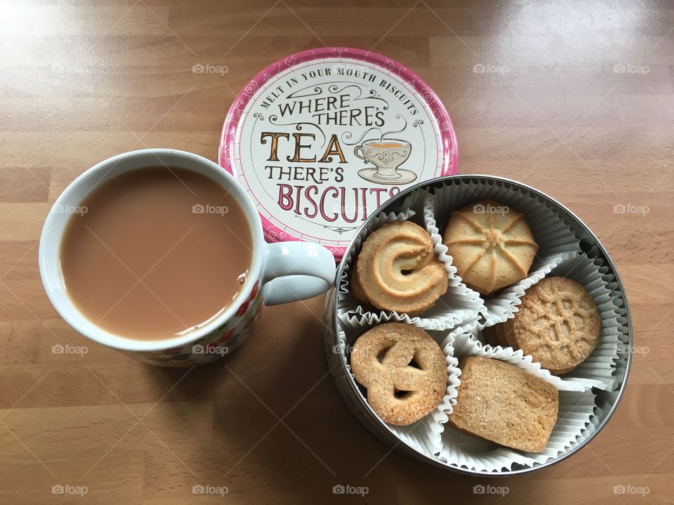 Time for tea. An ideal afternoon pick me up. 