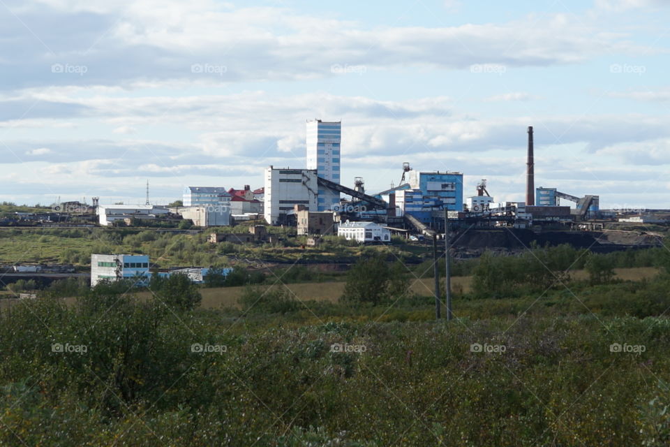 Vorkuta city Vorkuta mine