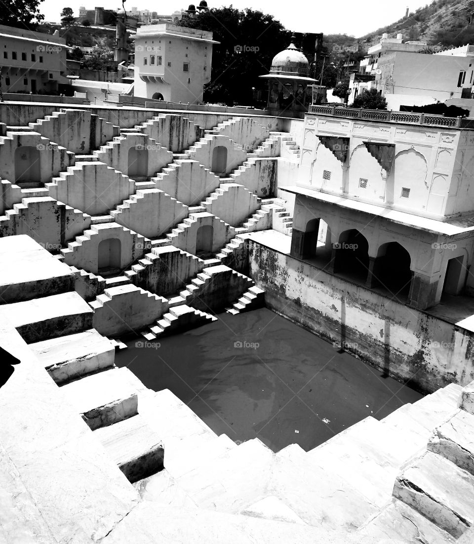 Stepwell and the beautiful architecture