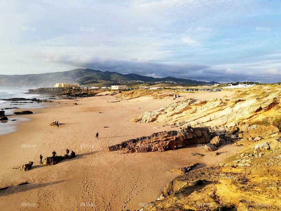 Beach, Lisbon, Portugal