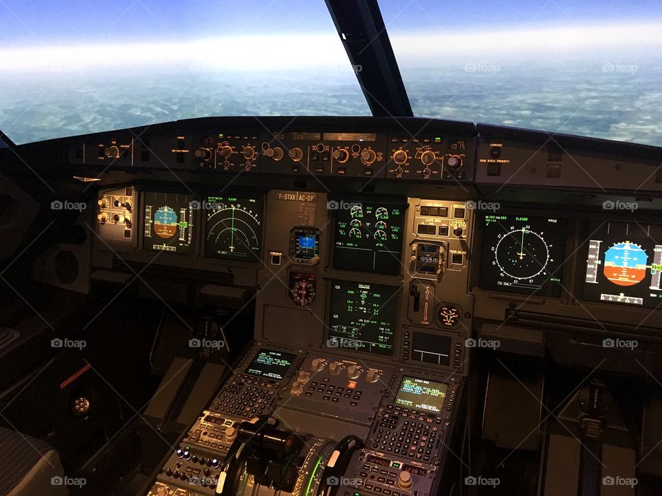 Airbus A320 Flight Deck