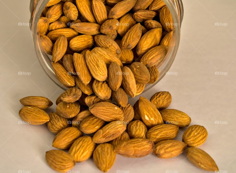 A bottle of badam seeds