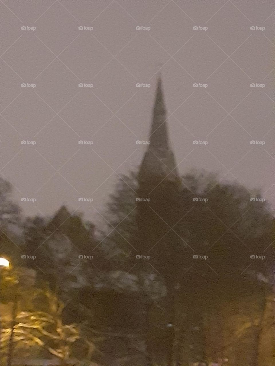 Winter morning in Riga