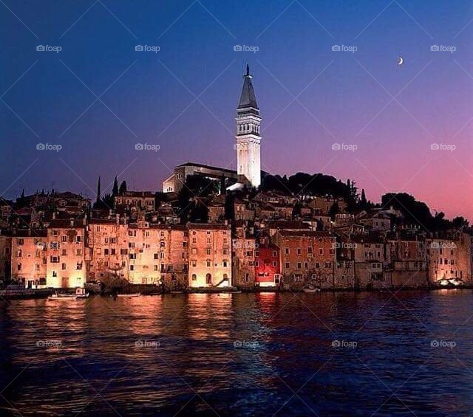 Rovinj from city Croatia