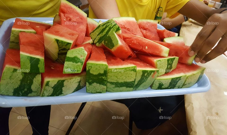 watermelon in Spain
