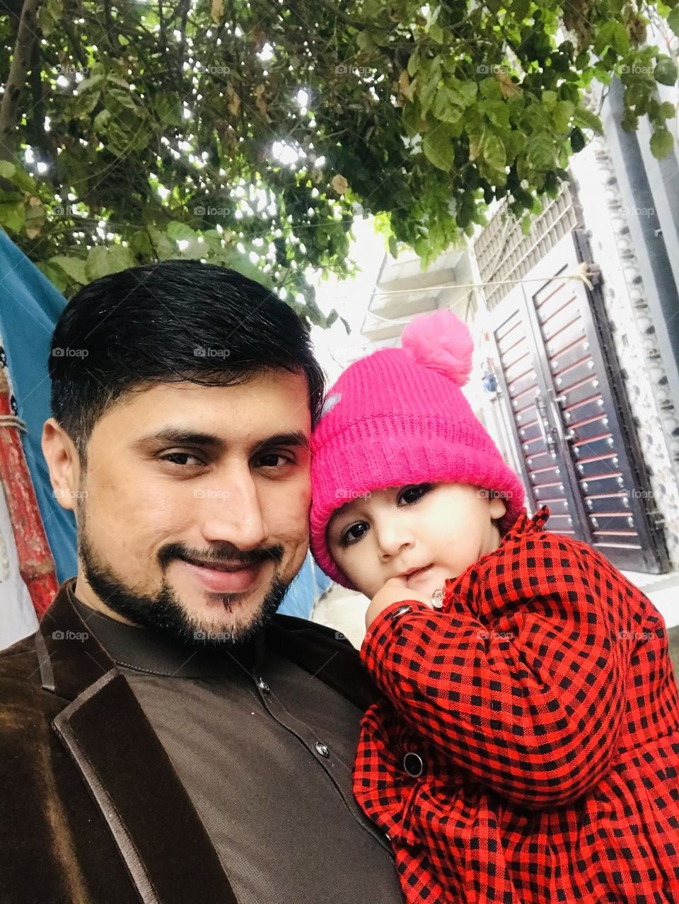 Father and daughter love 