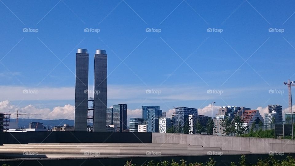 Skyline Bjørvika, Oslo. I am having a wanderlust in Oslo