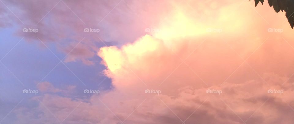 beautiful sky and sunsets