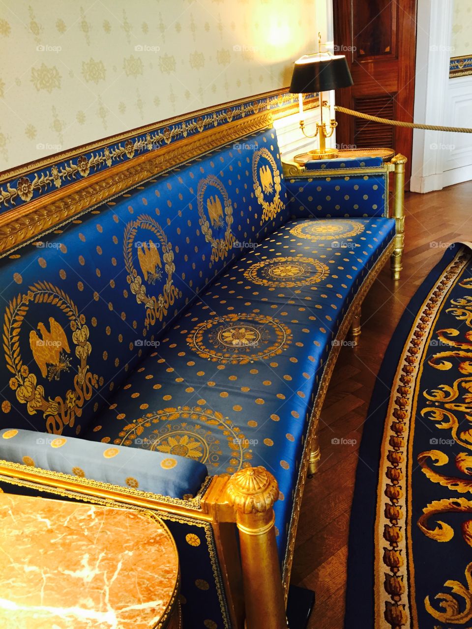 The White House Blue Room Couch
