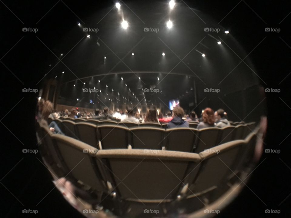 Church seating and lighting