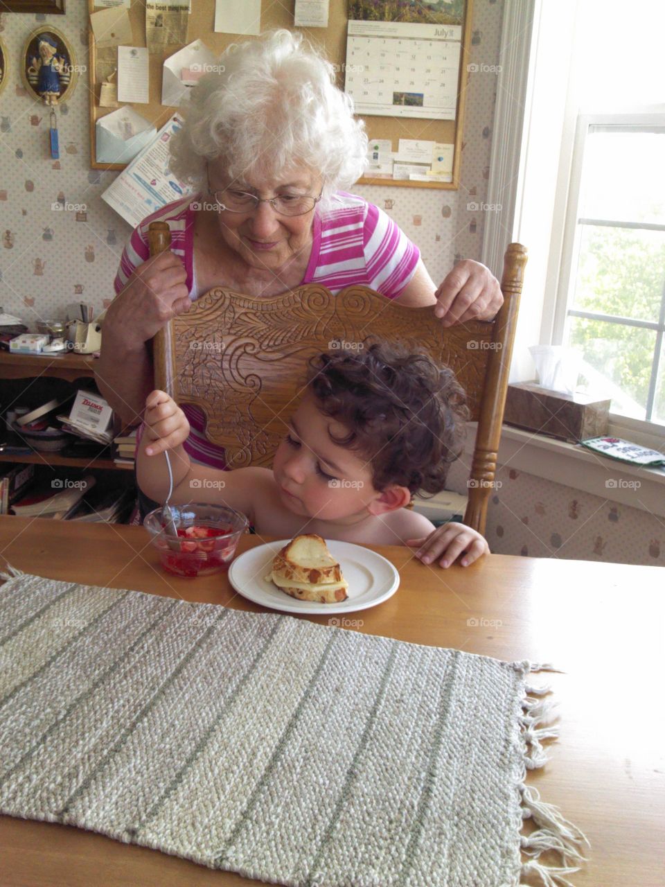 Grandma. Day at Grandma's