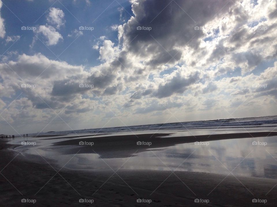 Sky and beach