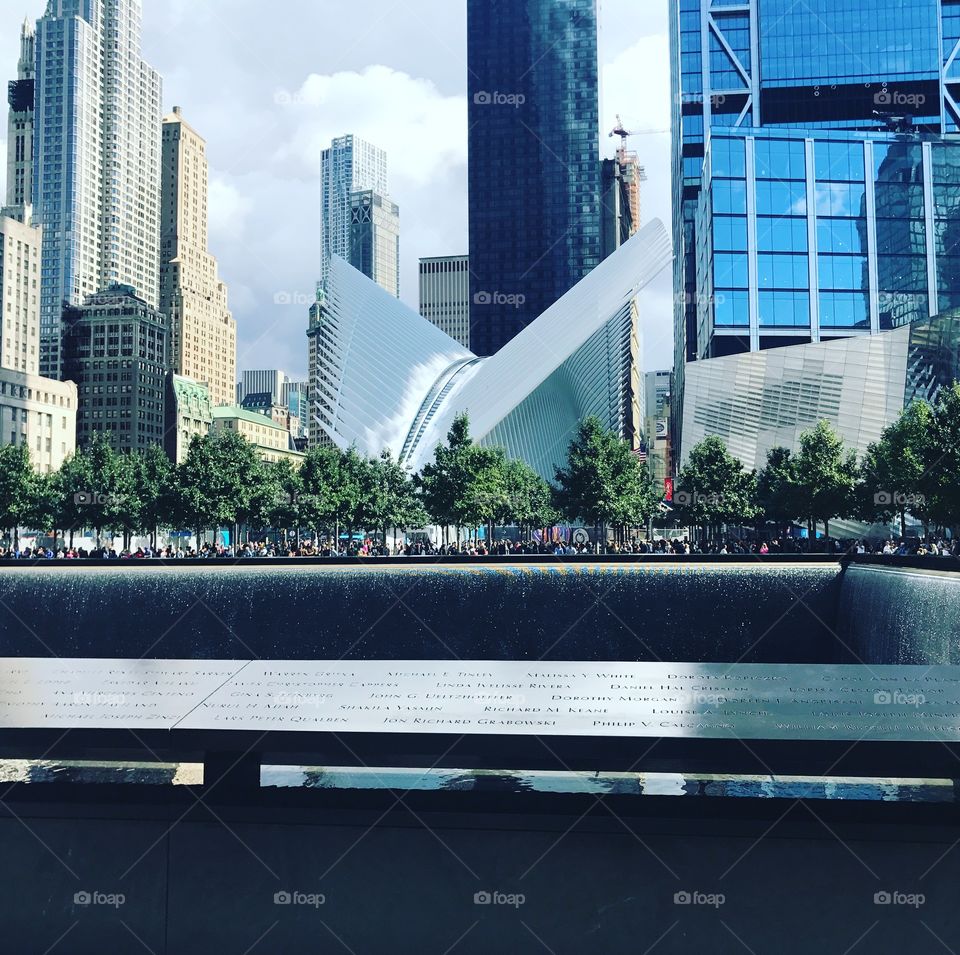 World Trade Center memorial, NYC