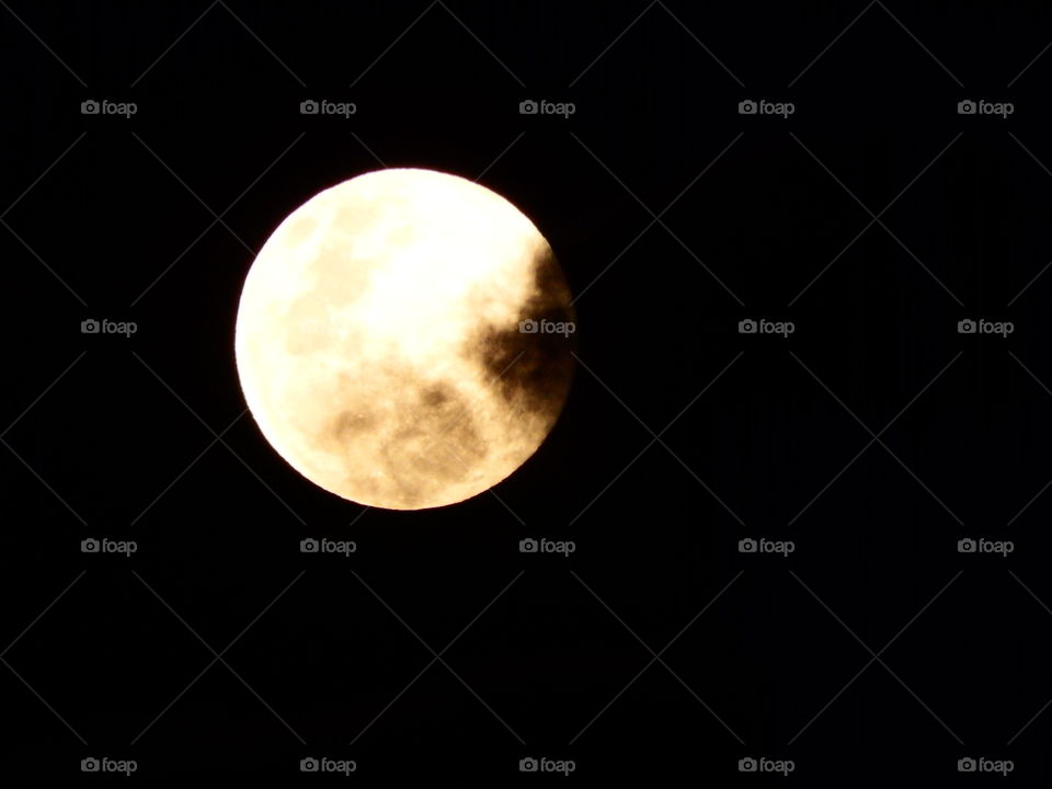 Lua Cheia noite clara