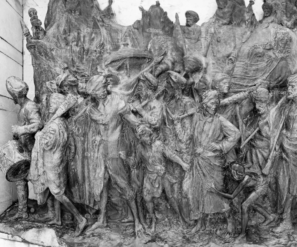 black and white architecture