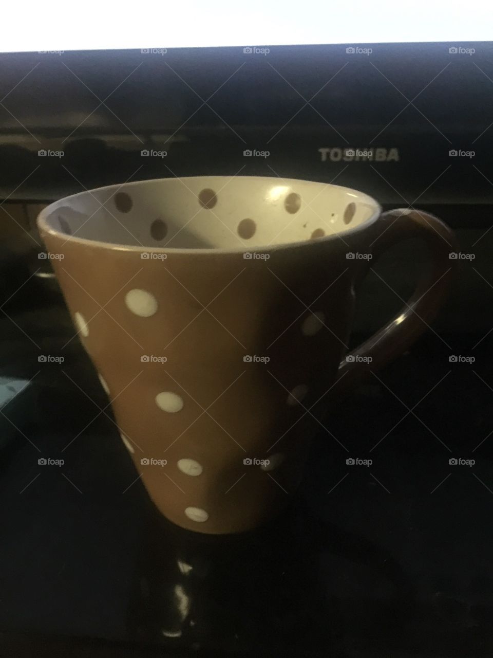Coffee cup toshiba