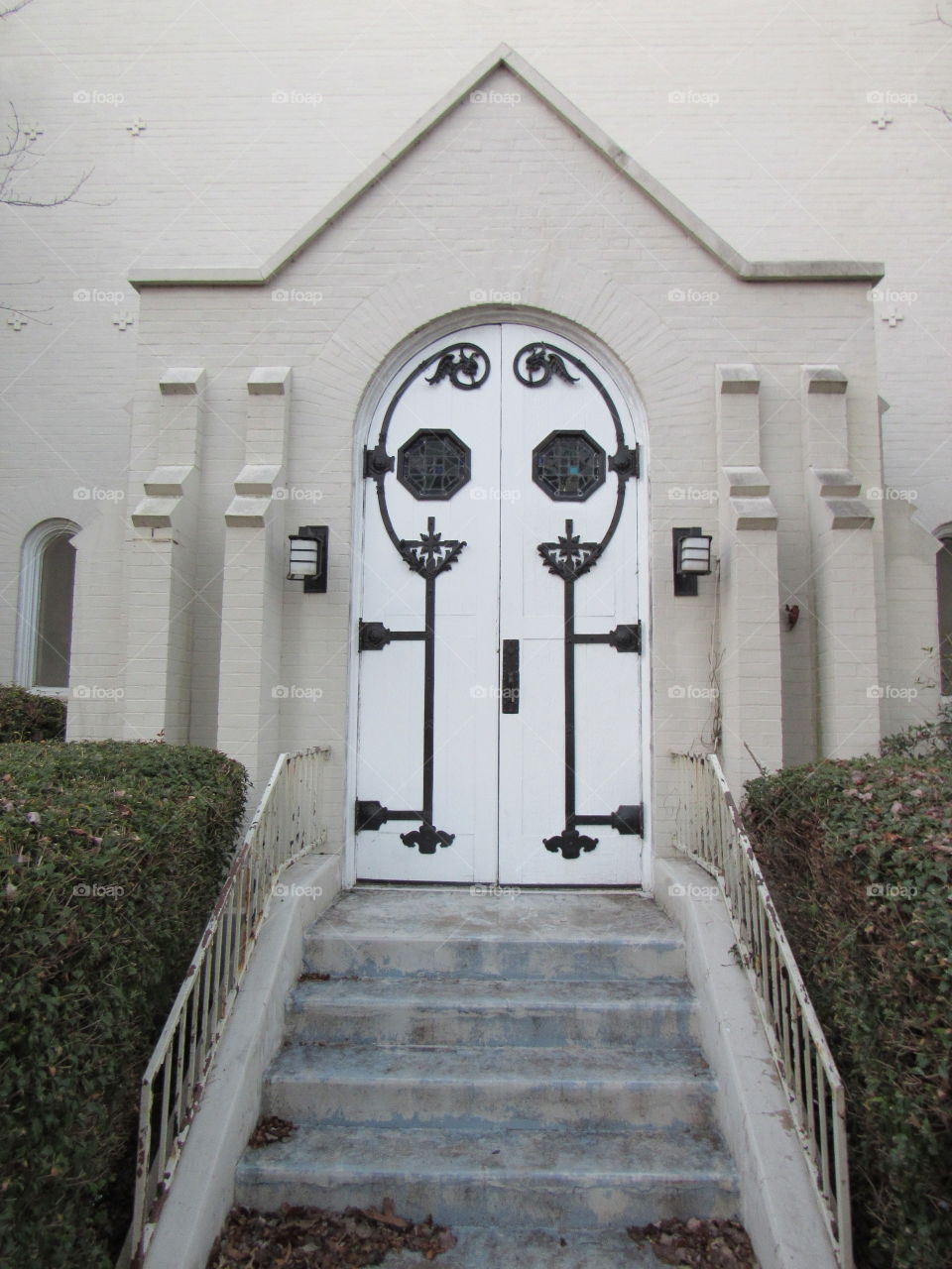 Skull-like Church Doors