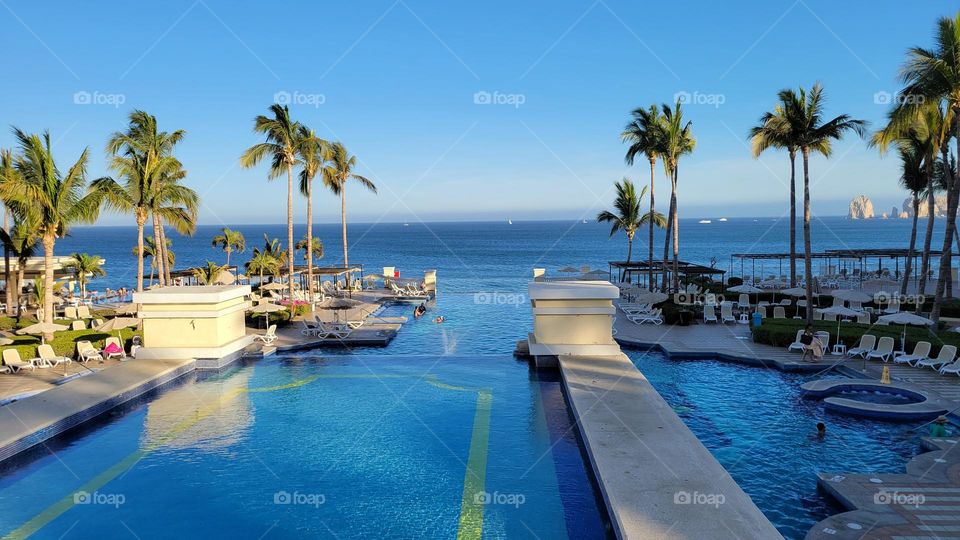 infinity pool ocean view