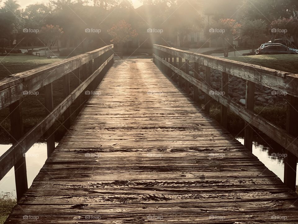 Walking bridge 