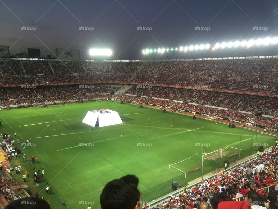 Futbol celebration! Sevilla 