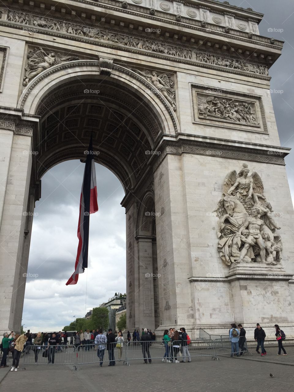 Arc de Triumph. Paris, France