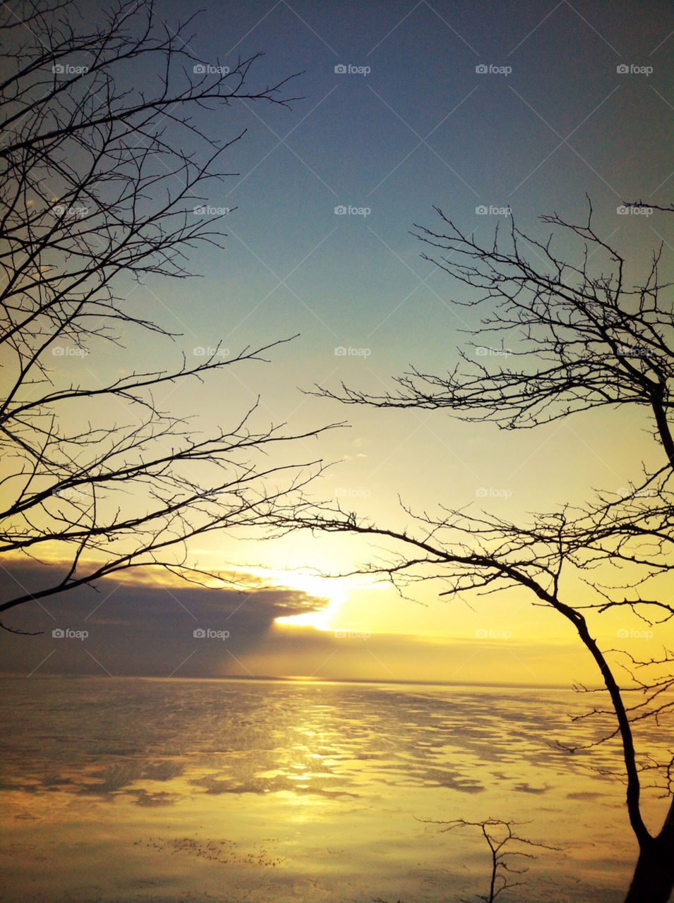 Sunday Sunrise on Lake Michigan