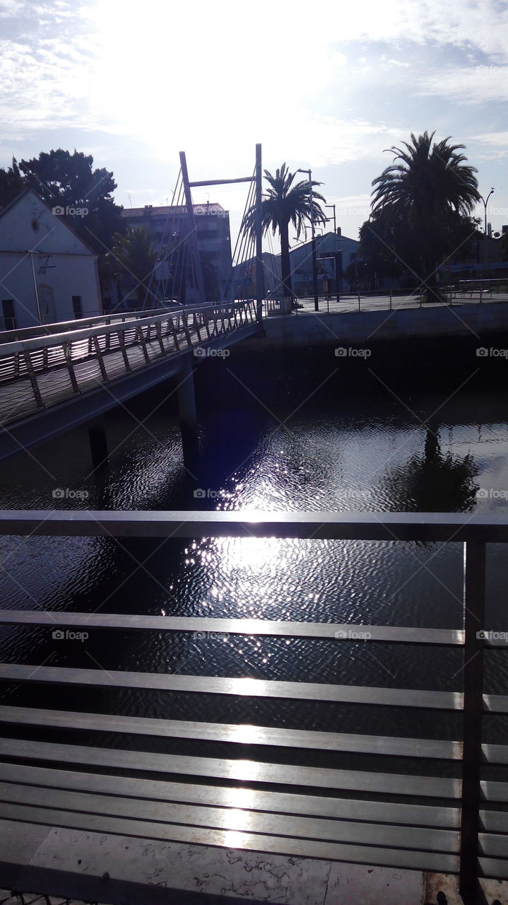 Bridge on tagus river
