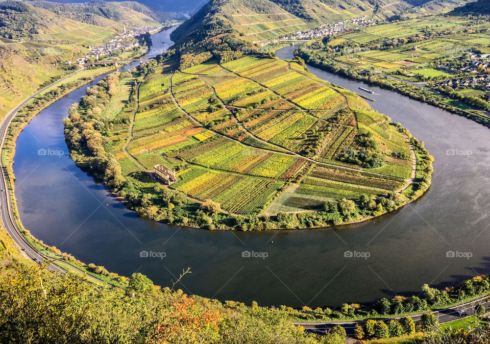 Moselle Landscape Calmont Region 