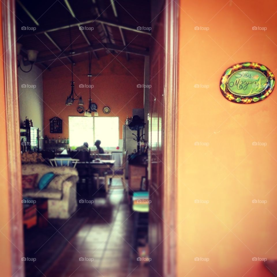 Panamanian breakfast nook