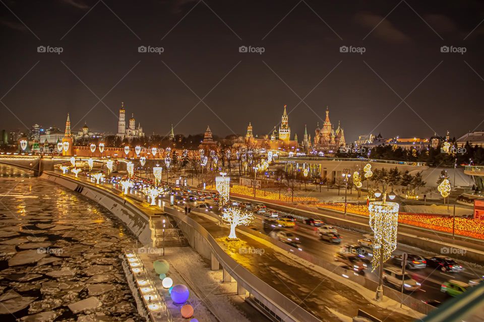 View of the Moscow Kremlin