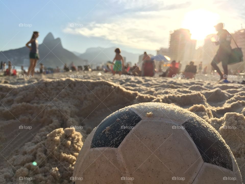 Ipanema Beach. A casual Sunday in Rio.