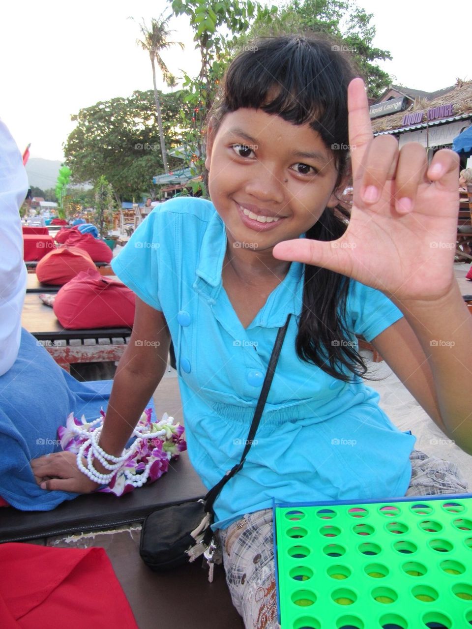 beach smile palm fun by gnagulf
