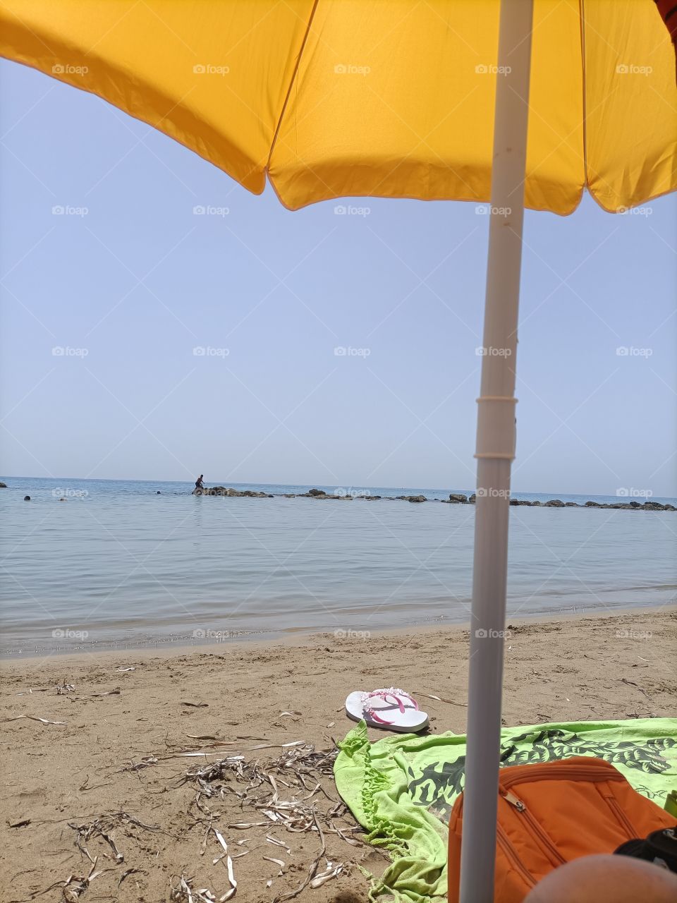 ombrellone , spiaggia e marr