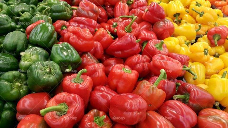 Peppers produce fresh