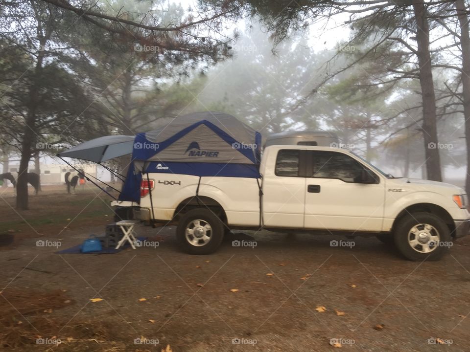 Camping in my Truck