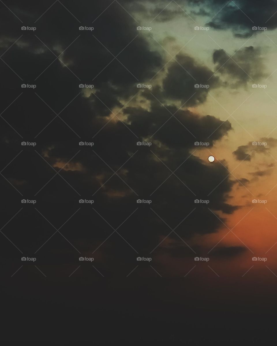#moon #sky# nature