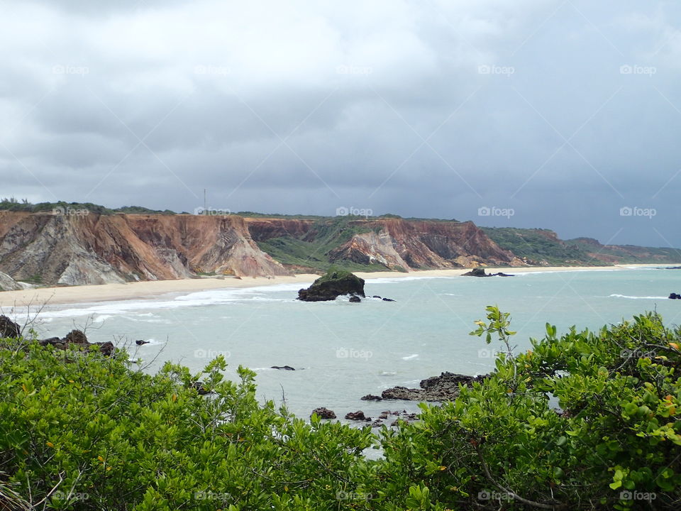 Praia de Tambaba . João Pessoa, PB - Brazil