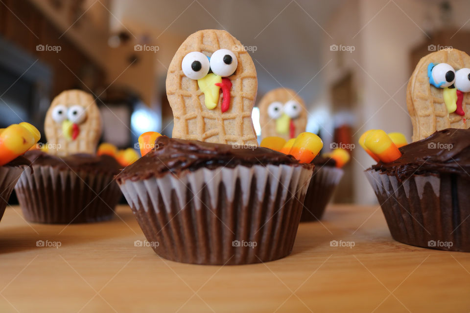 Turkey Cupcakes