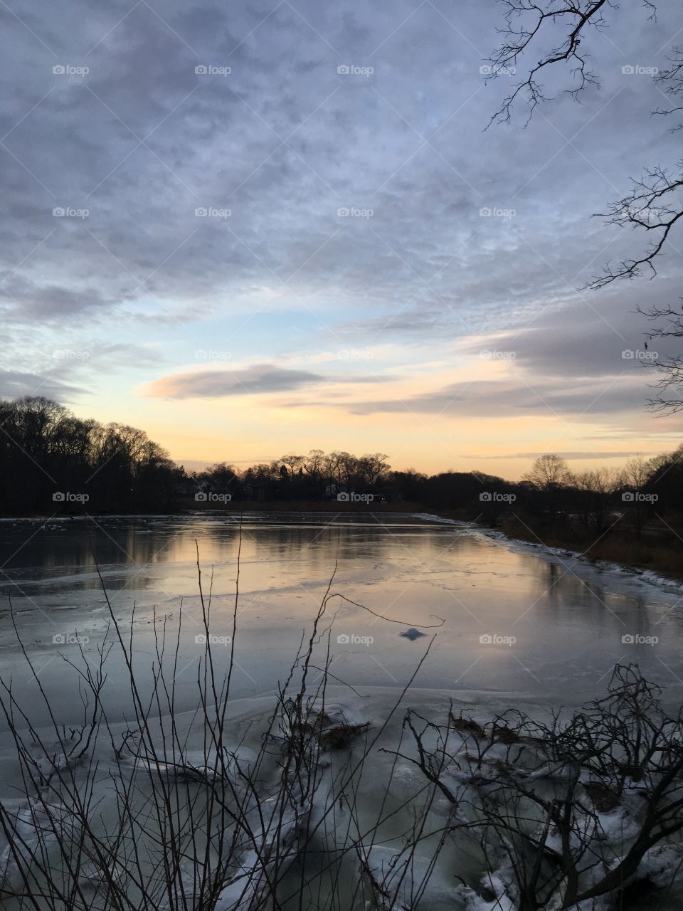 Cozy winter morning 