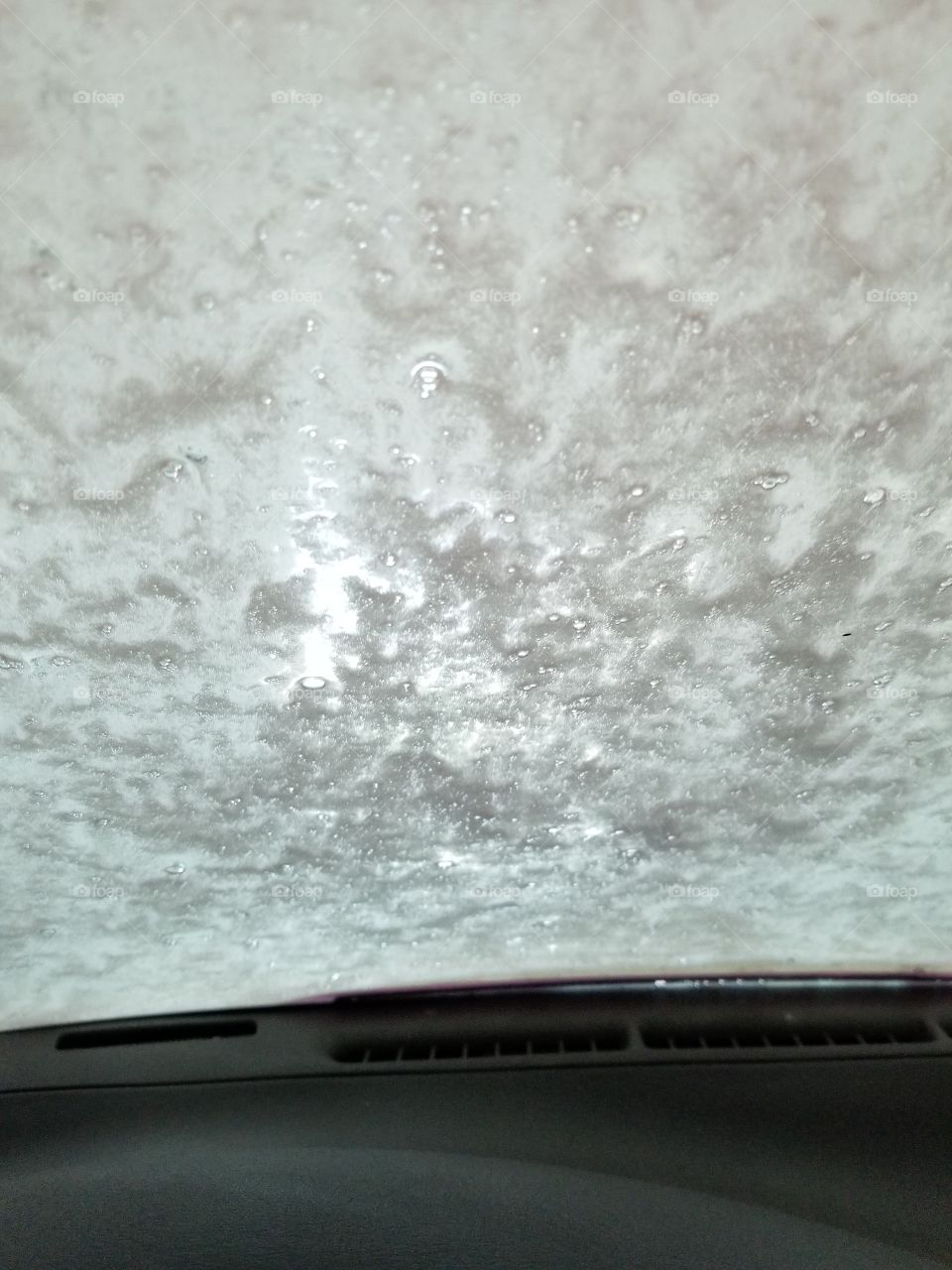 Foamy Windshield