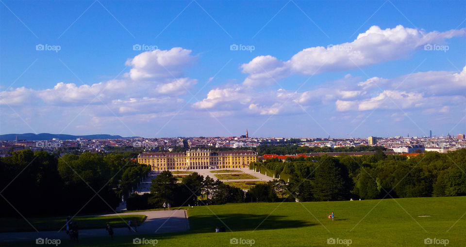 Wien's panorama scenery