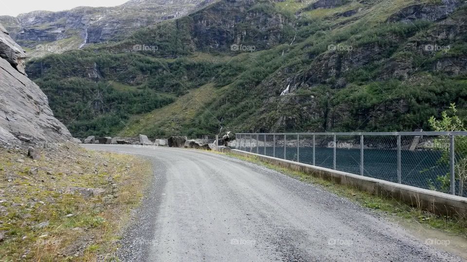 The rough nature in Norway