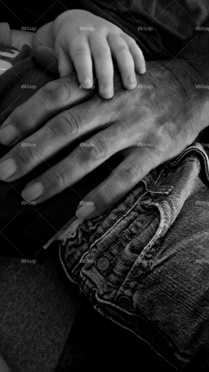 Papa and his grandson Calvin