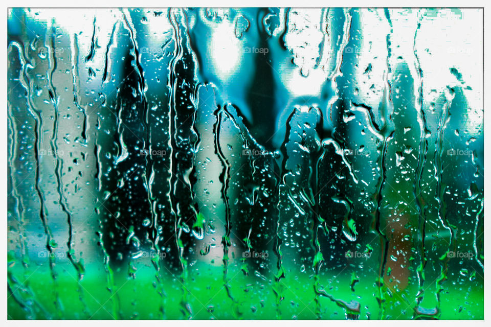 Raindrops in colors